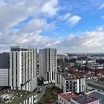 Inpoint Mogilska Tower View Near Tauron Arena Self Check-in Apartment Krakow