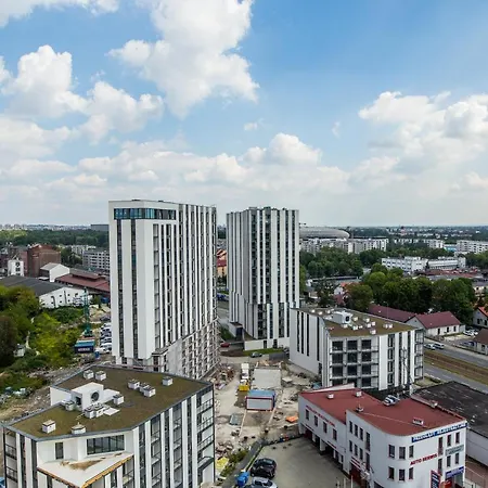 Mogilska Tower Near Tauron Arena By Inpoint - Free Underground Parking Apartamento *
